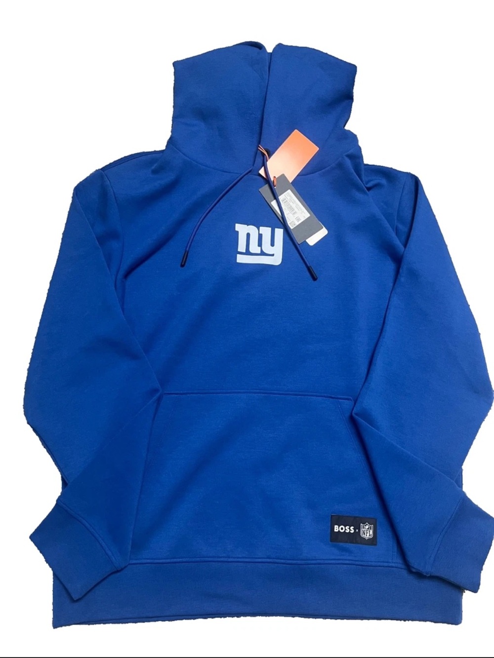 NWT Hugo BOSS x NFL New York Giants Woodson Graphic Hoodie Men’s XL Blue